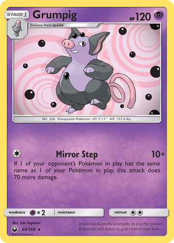 Grumpig 60, Celestial Storm