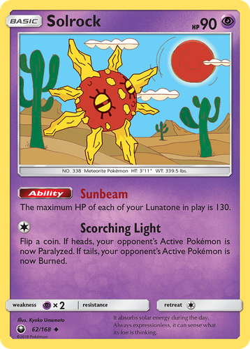 Solrock 62, Celestial Storm