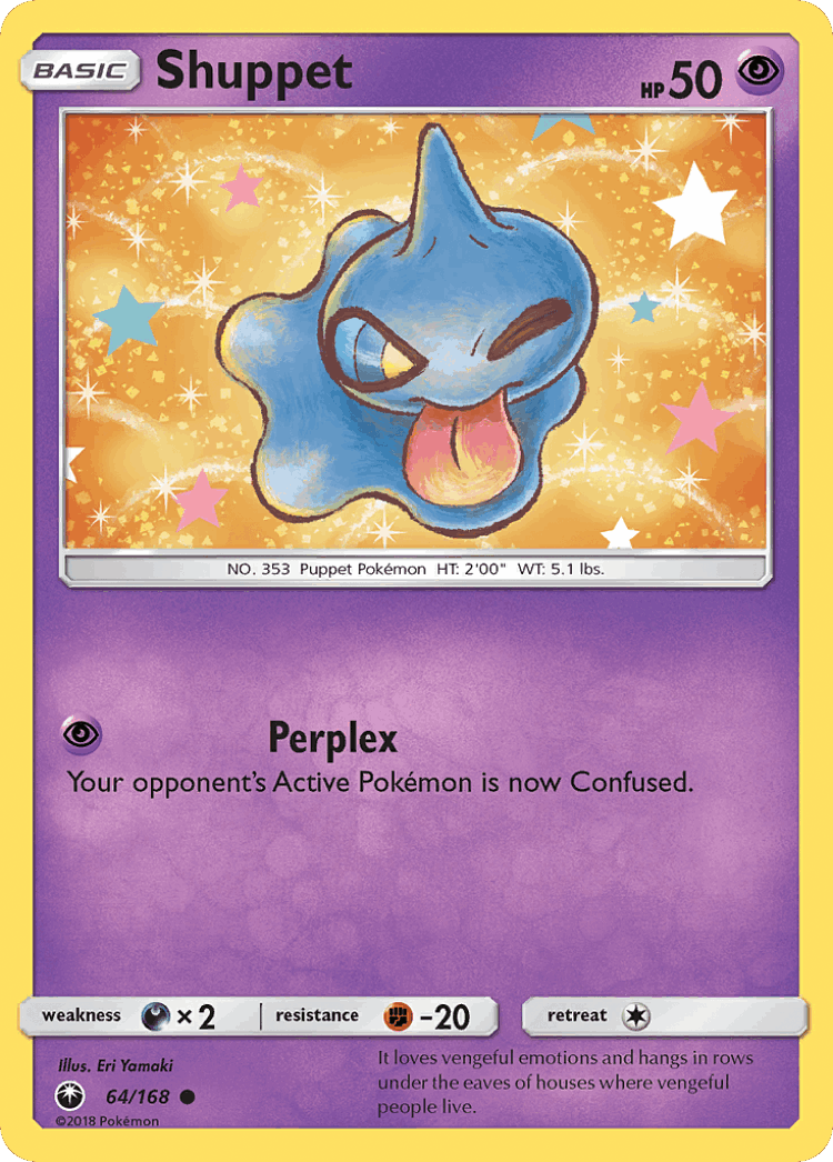 Shuppet #64 from Celestial Storm - Common - Illustrated by Eri Yamaki
