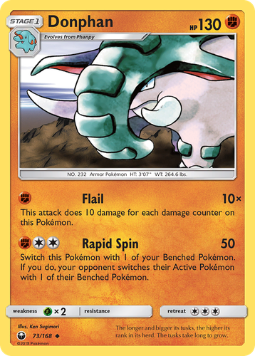 Donphan 73, Celestial Storm