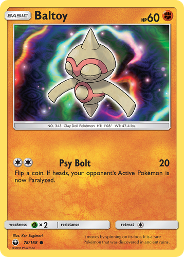 Baltoy 78, Celestial Storm
