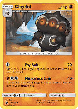 Claydol 79, Celestial Storm