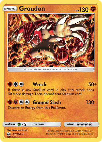 Groudon 81, Celestial Storm