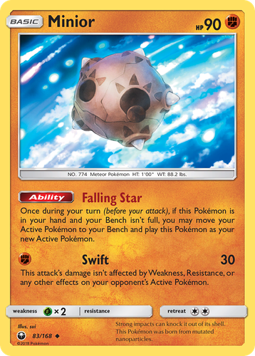 Minior 83, Celestial Storm
