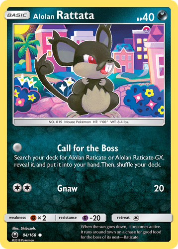 Alolan Rattata 84, Celestial Storm