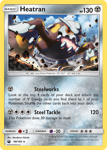 Heatran 98, Celestial Storm