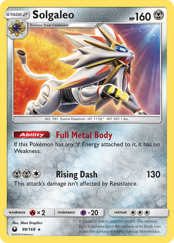 Solgaleo 99, Celestial Storm
