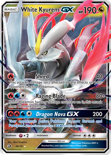 White Kyurem-GX 48, Dragon Majesty