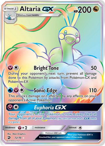 Altaria-GX 72, Dragon Majesty