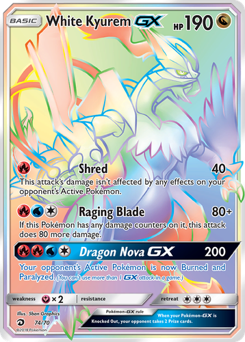 White Kyurem-GX 74, Dragon Majesty