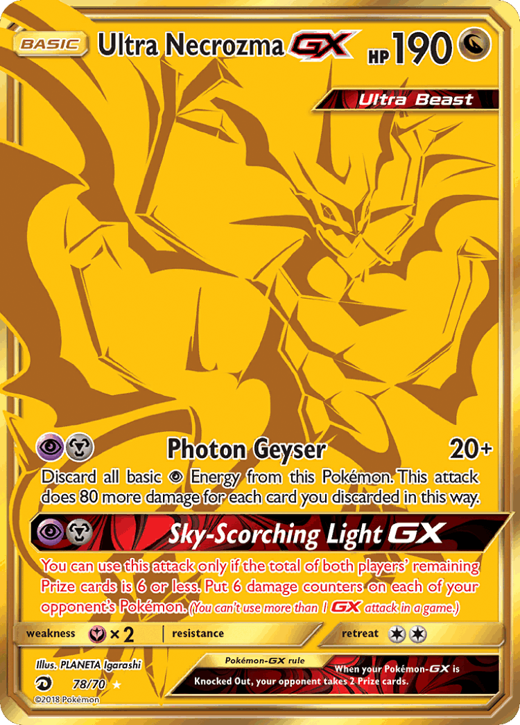 Ultra Necrozma-GX cover card