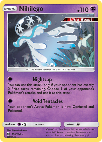 Nihilego 106, Lost Thunder