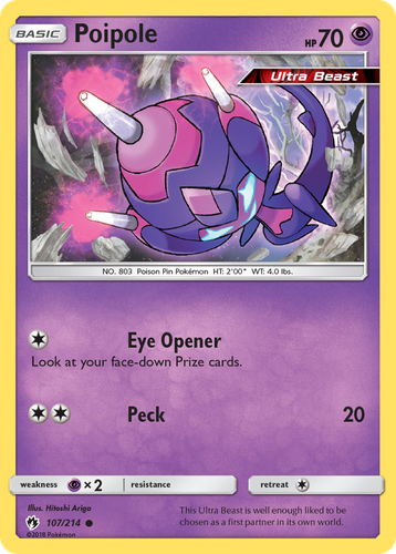 Poipole 107, Lost Thunder