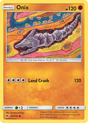 Onix 109, Lost Thunder
