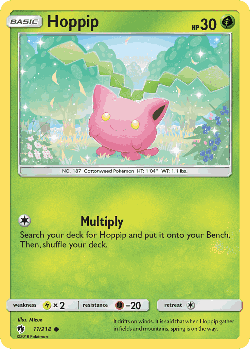 Hoppip Pokémon TCG card art