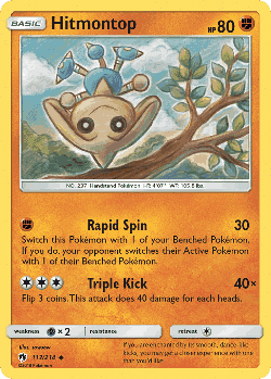 Hitmontop 113, Lost Thunder