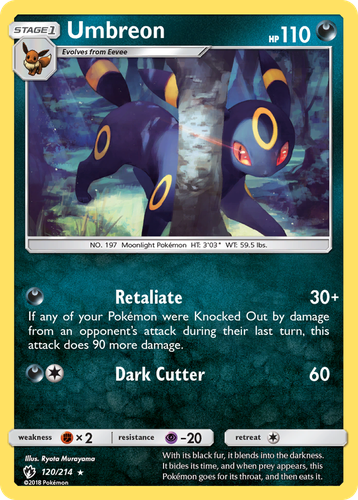 Umbreon 120, Lost Thunder