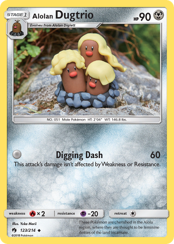 Alolan Dugtrio 123, Lost Thunder