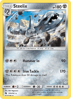 Steelix 125, Lost Thunder