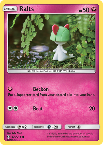 Ralts 139, Lost Thunder