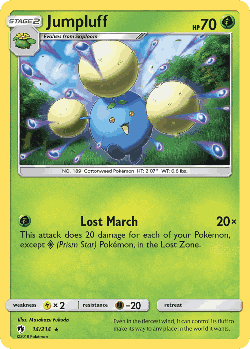 Jumpluff Pokémon TCG card art