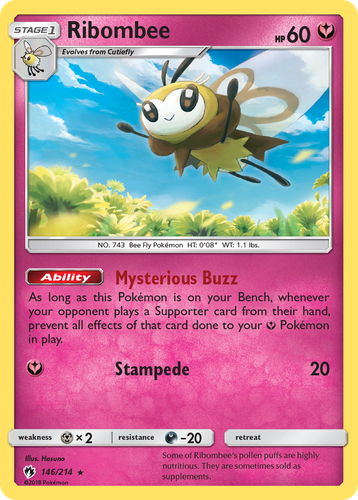 Ribombee 146, Lost Thunder