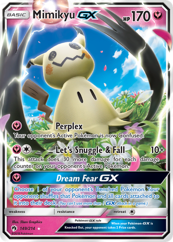 Mimikyu-GX 149, Lost Thunder