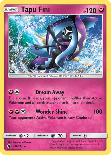Tapu Fini 151, Lost Thunder