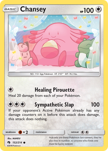 Chansey 152, Lost Thunder