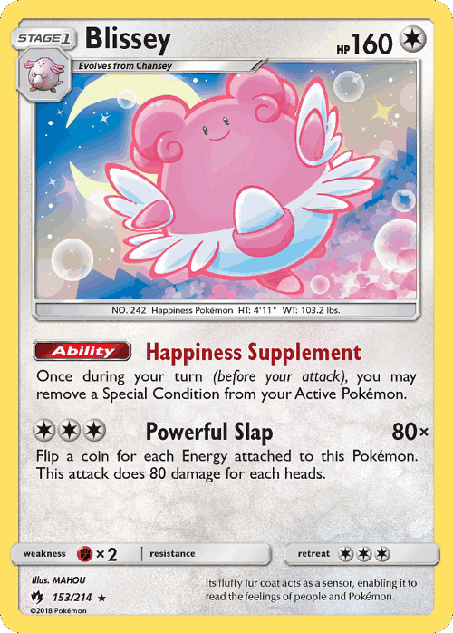 Blissey 153, Lost Thunder