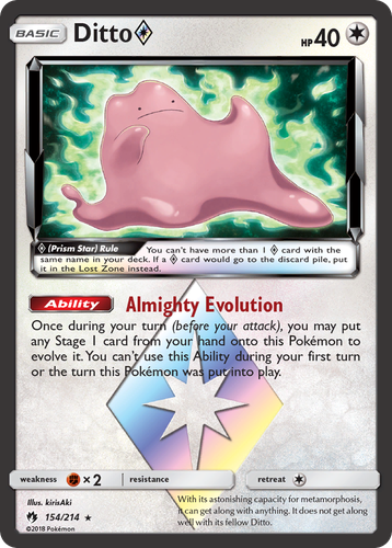 Ditto ◇ 154, Lost Thunder