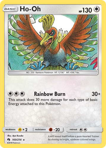 Ho-Oh 160, Lost Thunder