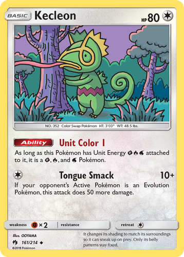 Kecleon 161, Lost Thunder