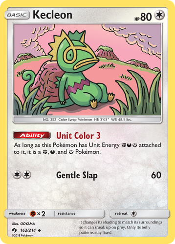 Kecleon 162, Lost Thunder