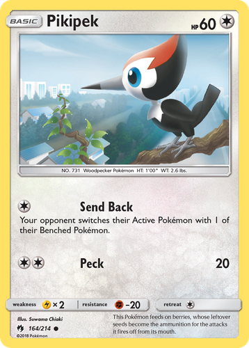 Pikipek 164, Lost Thunder