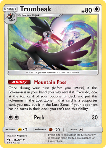 Trumbeak 165, Lost Thunder