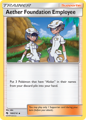 Aether Foundation Employee 168, Lost Thunder