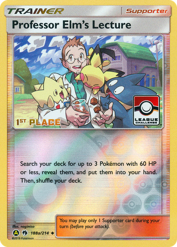 Professor Elm's Lecture 188, Lost Thunder
