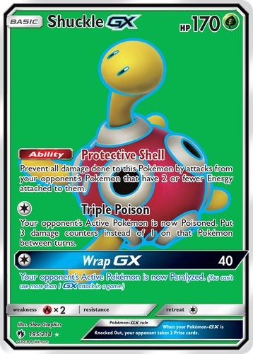 Shuckle-GX 195, Lost Thunder