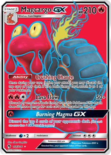Magcargo-GX 198, Lost Thunder