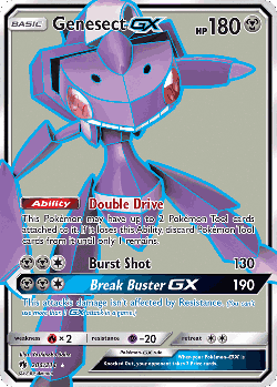 Genesect-GX card art