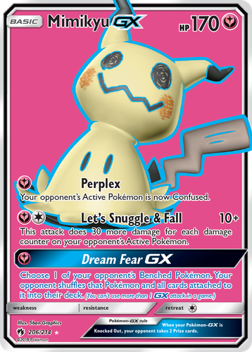 Mimikyu-GX 206, Lost Thunder