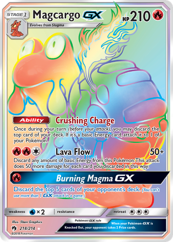 Magcargo-GX 218, Lost Thunder