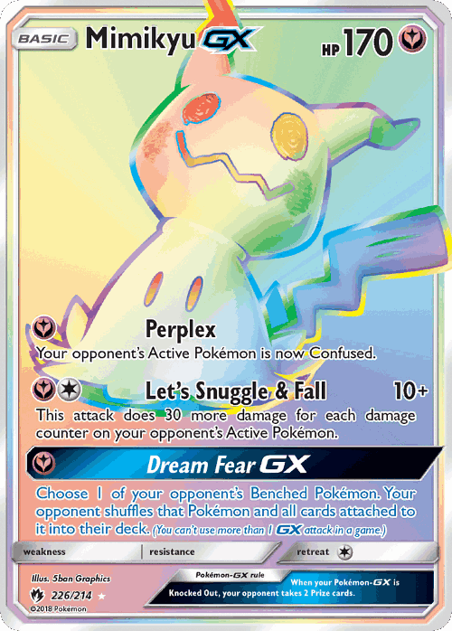 Mimikyu-GX card art
