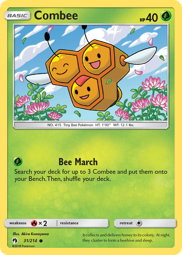 Combee 31, Lost Thunder