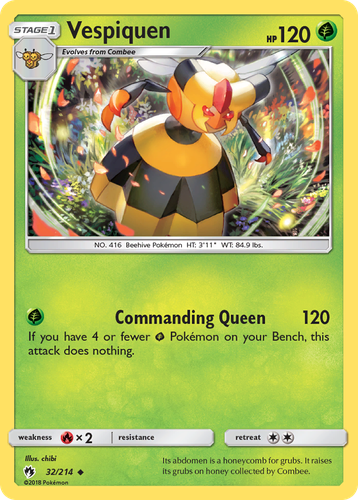 Vespiquen 32, Lost Thunder