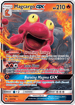 Magcargo-GX 44, Lost Thunder