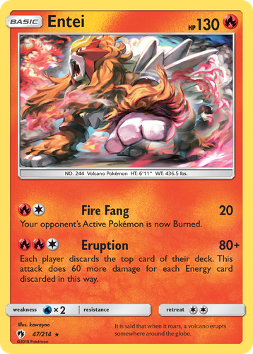 Entei 47, Lost Thunder