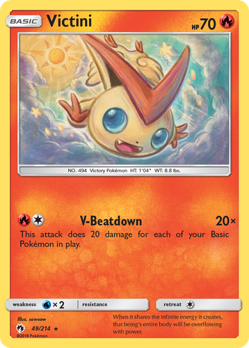 Victini 49, Lost Thunder