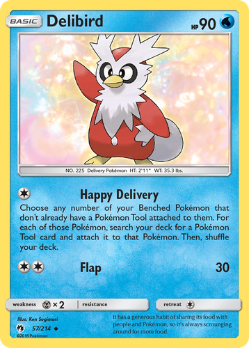 Delibird 57, Lost Thunder